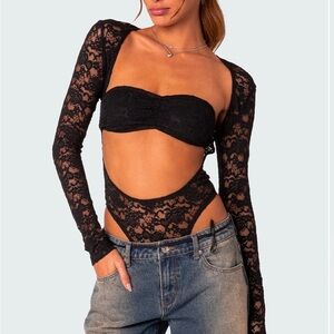 NEVER WORN Edikted bodysuit